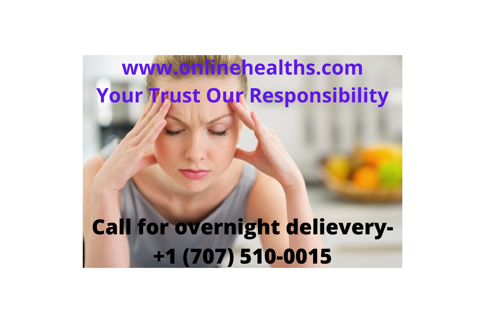 Call for overnight delievery 1 707 510 0015