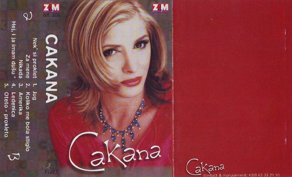 Cakana 2000 Kaseta Prednja