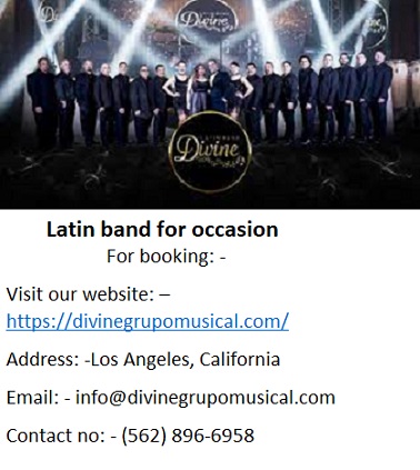 Latin band for occasion