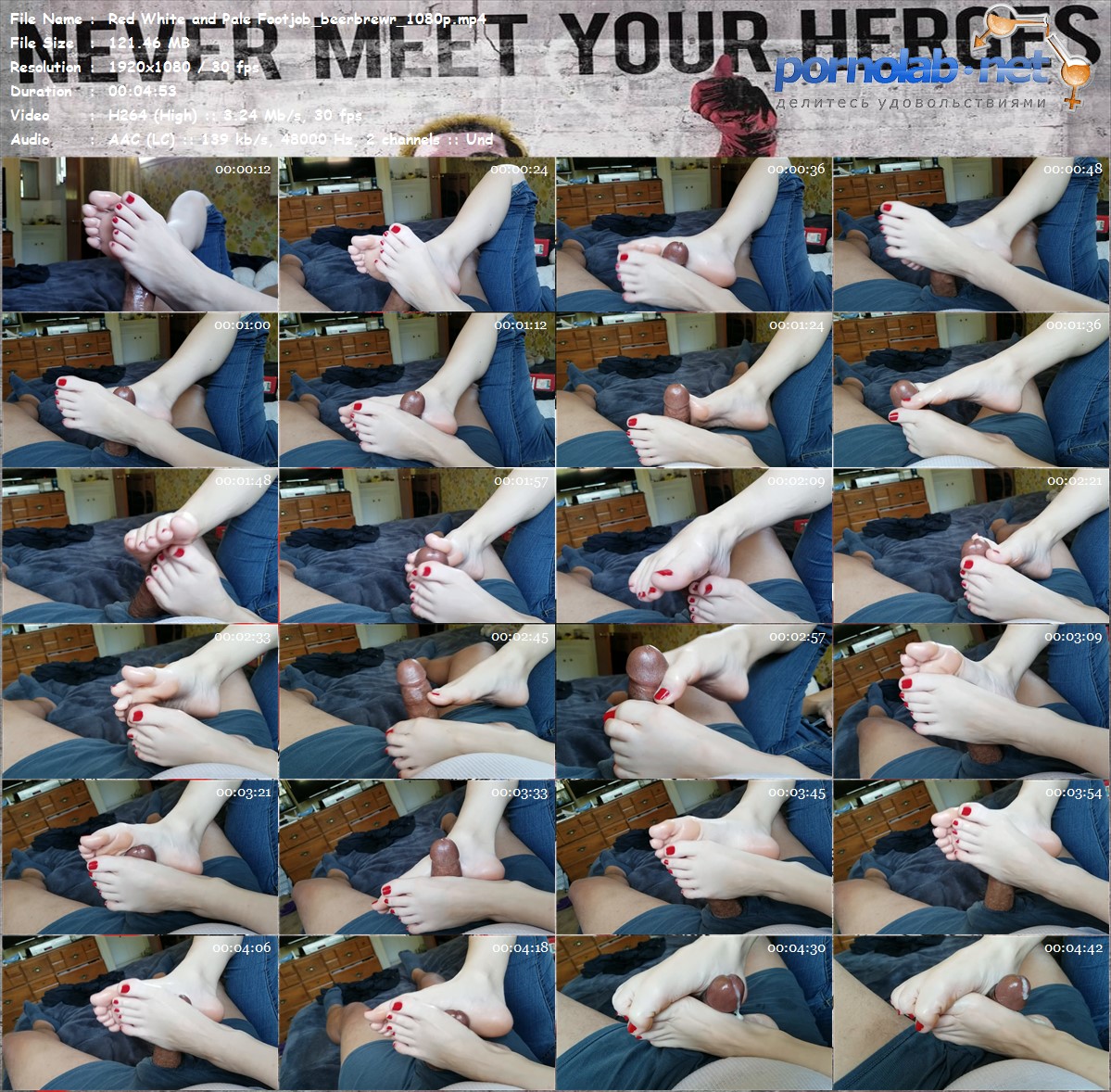 Red White and Pale Footjob beerbrewr 1080 p mp 4