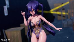 [skbクラブ] 野外ボディペイントなモナちゃん