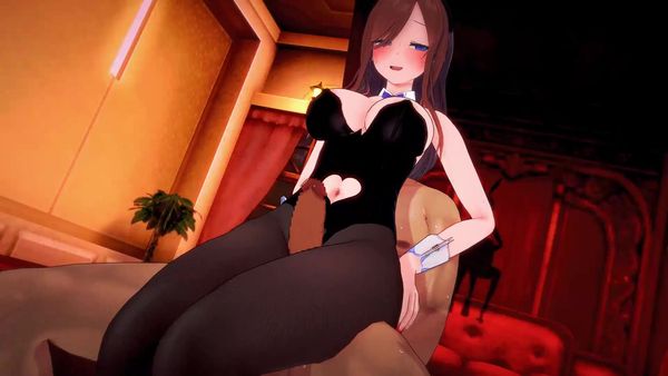 【高画質版あり】五等分のセフレ コスプレえっち編③～エロバニー・三玖～