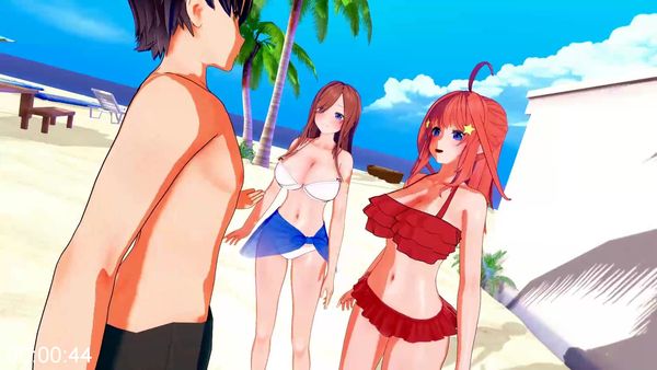 【高画質版あり】五等分のセフレ NTR温泉旅行編②