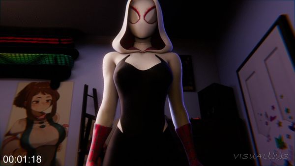 Miles & Gwen’s First Lesson in Love💕 ( Spider-Verse Parody )