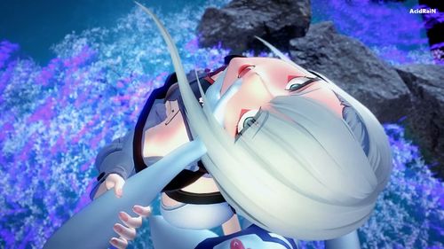 Lucy x Futa Rebecca video (WuWa x Cyberpunk)