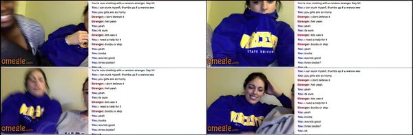 Three Girls On Omegle Showing Tits
