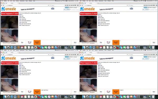 Omegle Horny Teen Masturbate With Me And Makes Me Cum